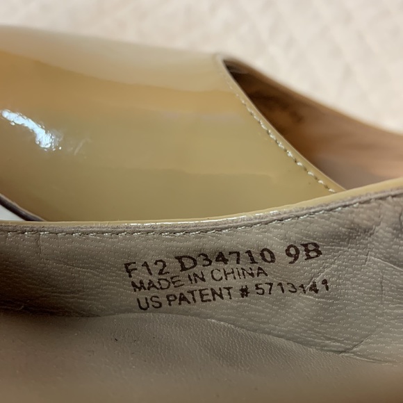Cole Haan Nike Air Maple Sugar Patent Leather Wedge, Size 9B - Picture 9 of 16